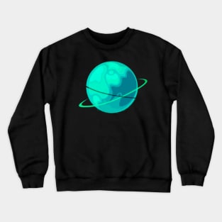 My green nature planet Crewneck Sweatshirt